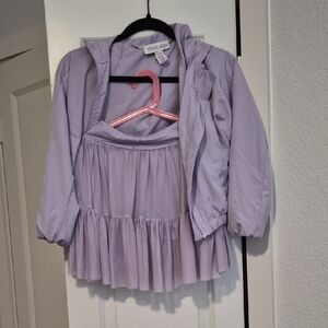 Nicole Miller Lavender Kids Blouse and Jacket Set